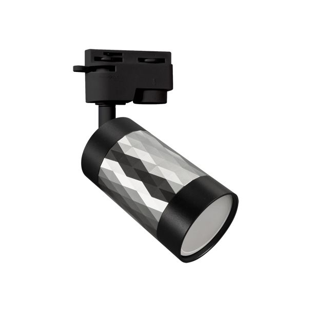 IDEUS 4092 PIANO TRA GU10 SILVER/BLACK Oprawa do zamontowania na szynoprzewodzie