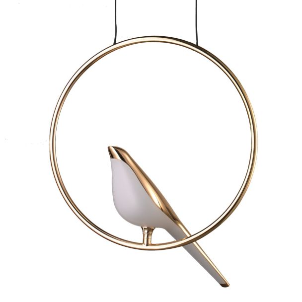 Step into design ST-9008P-1 Lampa wisząca TIT LED złota 35 cm