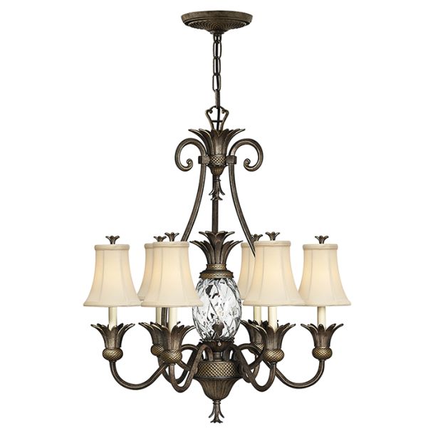 ELSTEAD PLANTATION HK/PLANT7 PZ 7Lt Chandelier