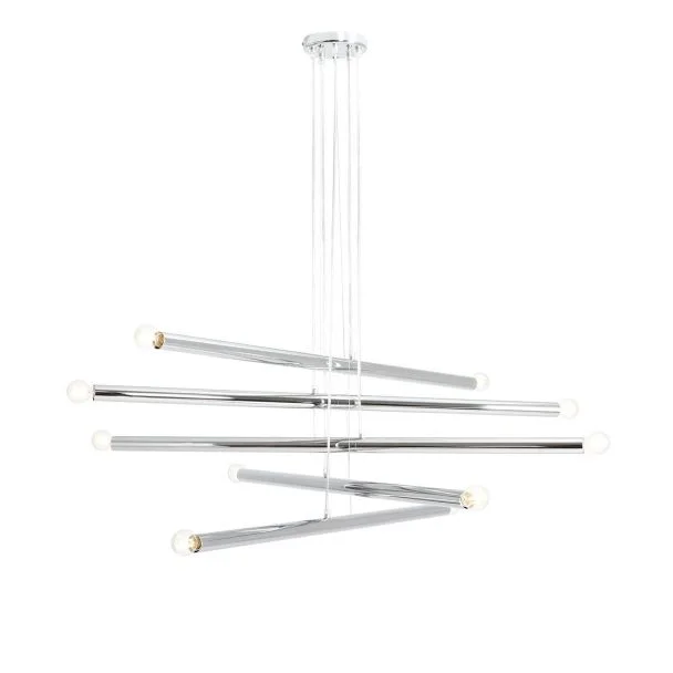 ALDEX 1072M4 LAMPA WISZĄCA TUBO 10 CHROM