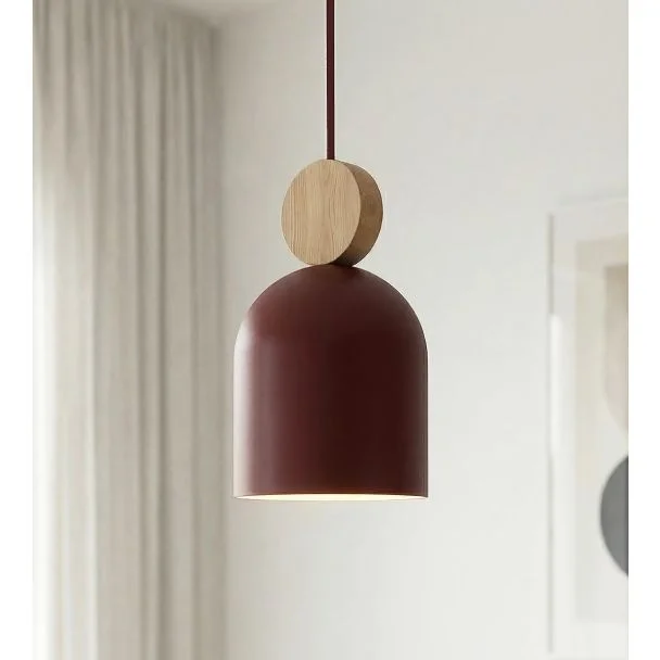 EMIBIG 1695/3 MESI 3 BURGUNDY LAMPA WISZĄCA