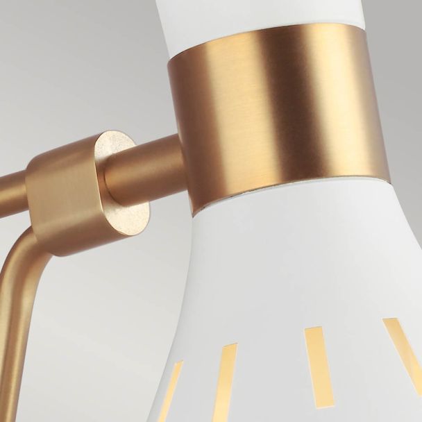 ELSTEAD Joan FE-JOAN1-MW 1 Light Wall Light - Matte White