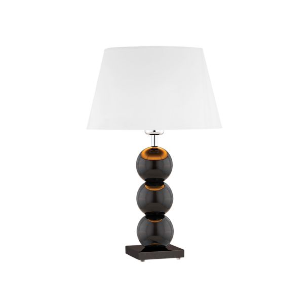 ARGON FUDŻI 4058 lampa stołowa 1 pł. czarny + biały