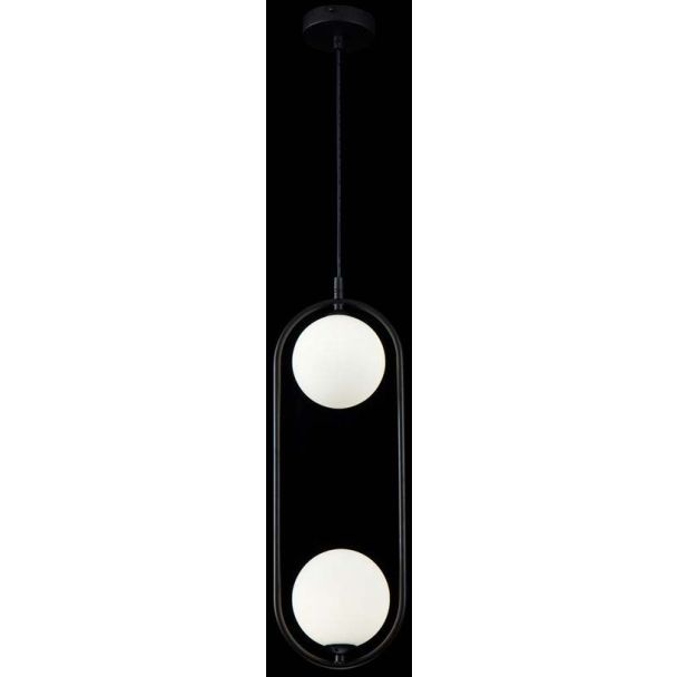 MAYTONI MOD013PL-02B Modern Ring Pendant Lamp Black