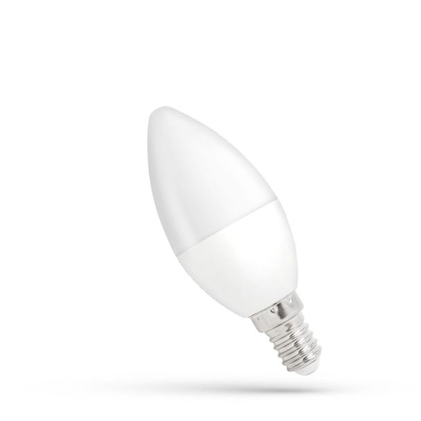 SPECTRUMLED WOJ+14382 ŻARÓWKA LED ŚWIECOWA E-14 230V 6W NW DImm