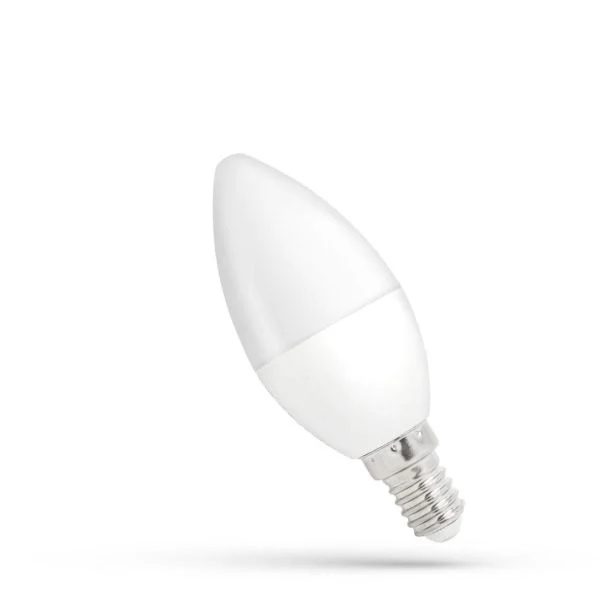 SPECTRUMLED WOJ+14382 ŻARÓWKA LED ŚWIECOWA E-14 230V 6W NW DImm