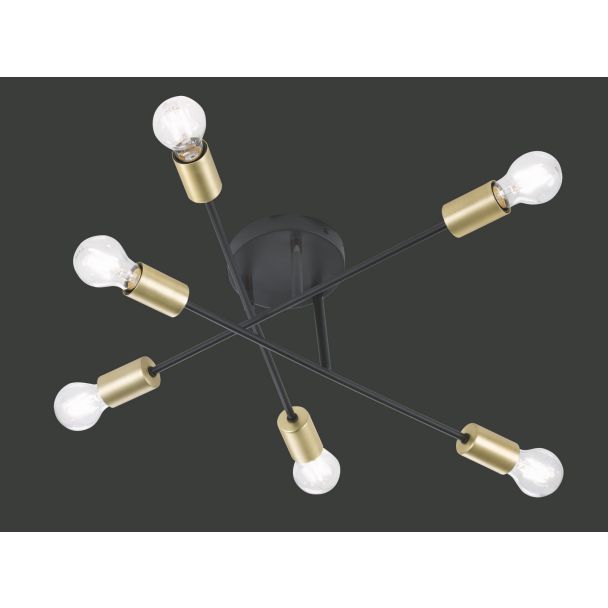 TRIO CROSS 606700632 LAMPA SUFITOWA - NOWOCZESNA