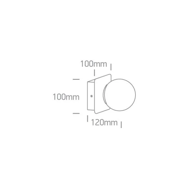 WYPRZEDAŻ ONE LIGHT 60107A/C Plesio chromowana oprawa łazienkowa z oprawką G9 28W IP44