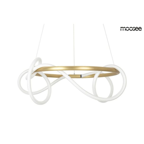 Moosee MSE010100236 Lampa wisząca SERPIENTE 60 złota