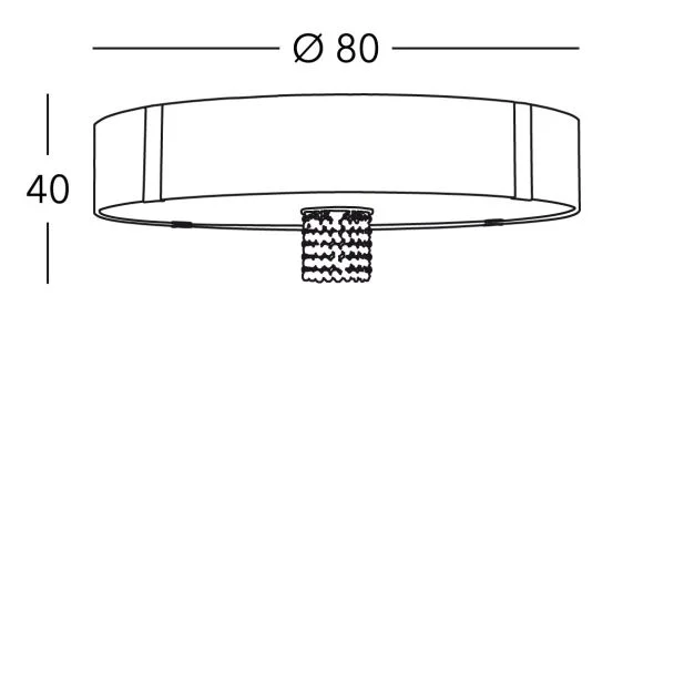 KOLARZ 0345.18S.3AQ.BG.OKPT EMOZIONE lampa sufitowa złoto 24K