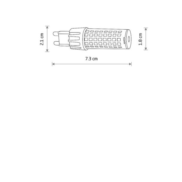 NOWODVORSKI 9197 BULB LED G9, 7W G9