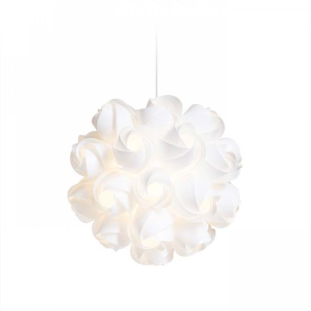 RENDL R12384 COCO wisząca białe PVC 230V E27 28W