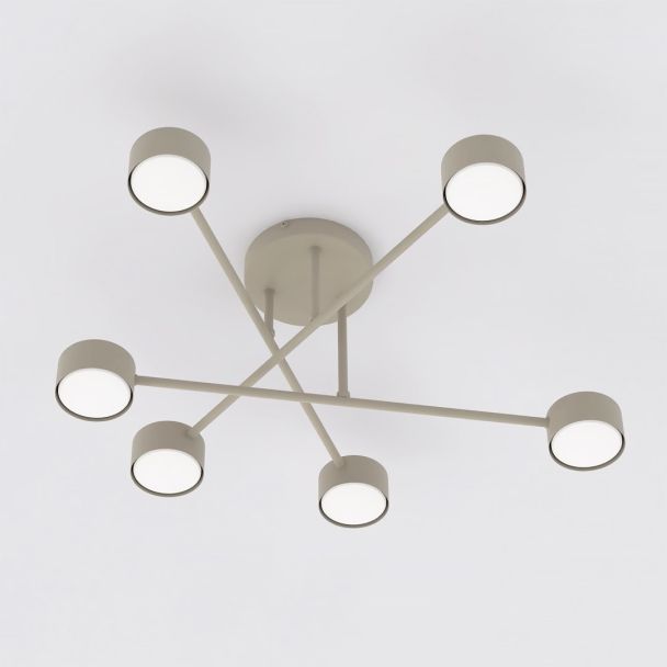 EMIBIG 1680/6 HALO 6 MOKKA LAMPA SUFITOWA