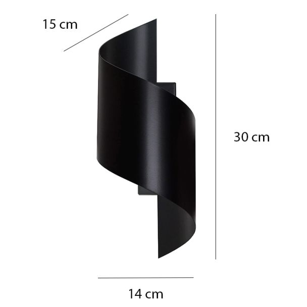 EMIBIG 920/2 KINKIET SPINER BLACK