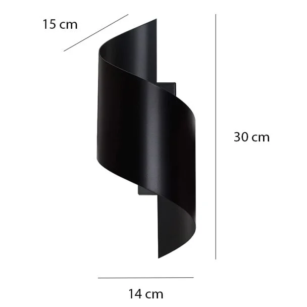 EMIBIG 920/2 KINKIET SPINER BLACK