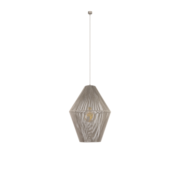 ANTIGO Lampa wisząca Hagata 2 - Beżowa (500 mm) 5128