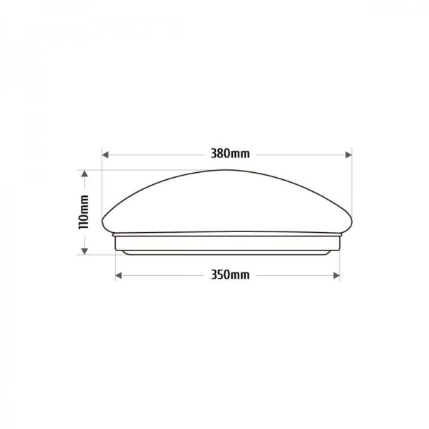 INQ PLC040PNW Plafoniera LED VIKA 24W 840 HF okrągła