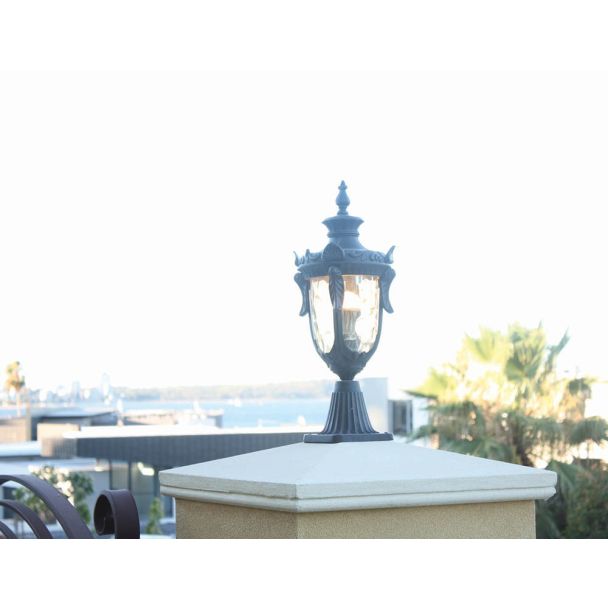 ELSTEAD PHILADELPHIA PH3/M OB Pedestal Lantern
