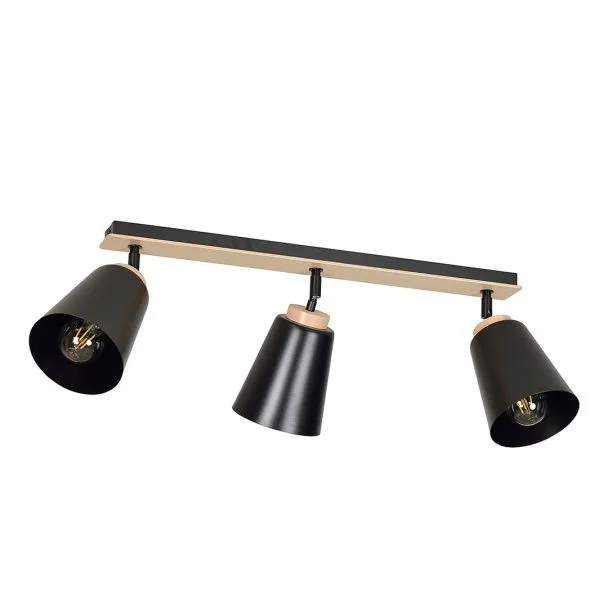 EMIBIG 725/3 LAMPA SUFITOWA ATLAS 3 BLACK