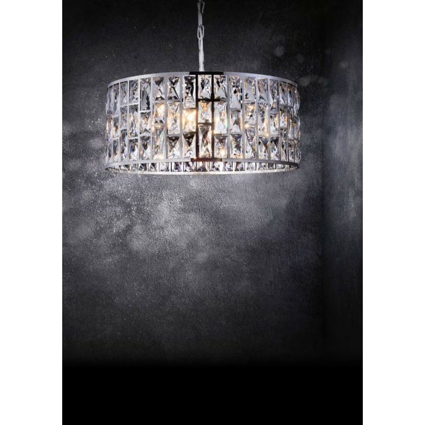 MAYTONI MOD184-PL-04-CH Modern Gelid Chandelier Chrome