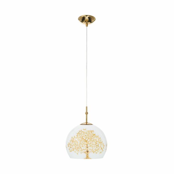 KOLARZ 0392.31S.3.AL.GO LUNA lampa wisząca złoto 24K