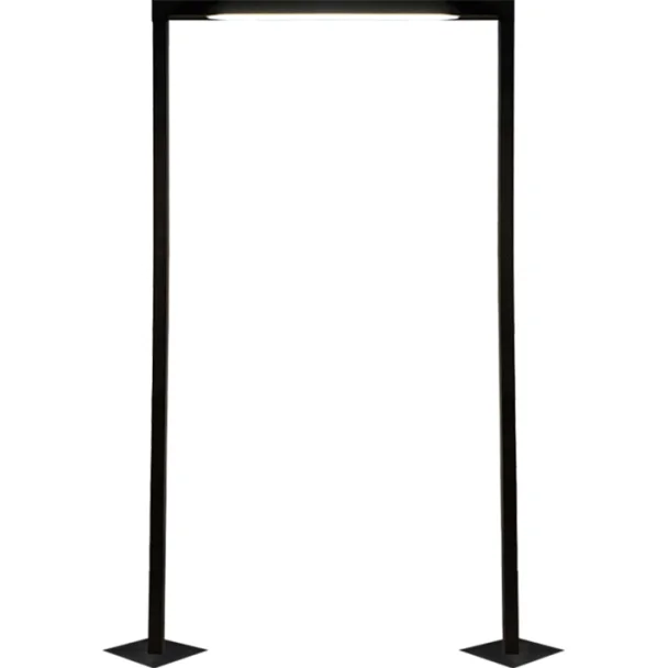 ANTIGO Lampa stojąca ogrodowa Taketa - Antracyt (1640 mm) 9932