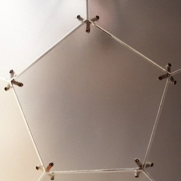 Step into Design ST-4001 Lampa wisząca DOME półtransparentna 80 cm