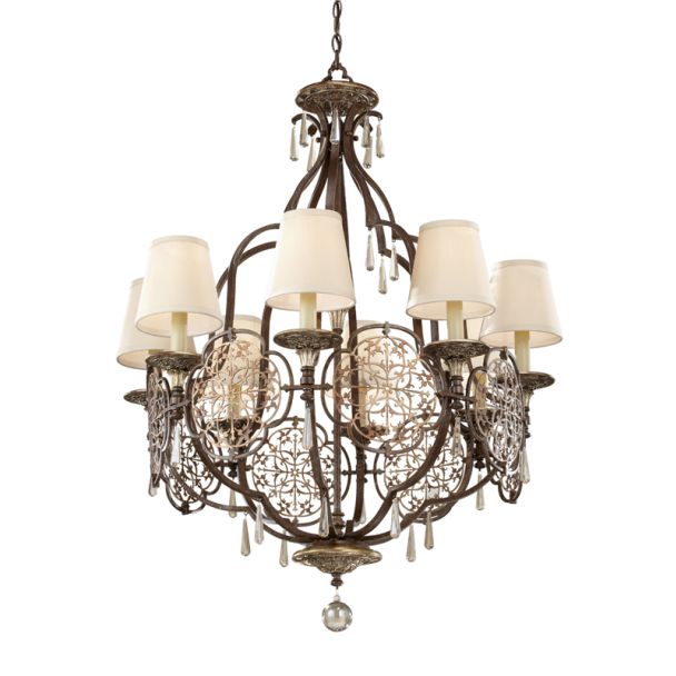 ELSTEAD MARCELLA FE/MARCELLA8 8Lt Chandelier