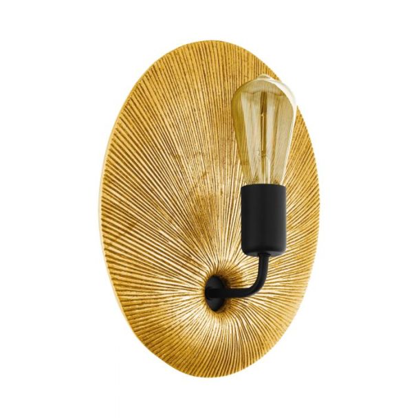 EGLO 98379 LAMPA GASCUERIA OPRAWA ŚCIENNA WL/1 E27 GOLDFARBEN/SCHWARZ GASCUERIA