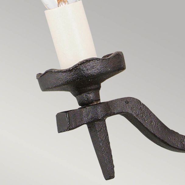ELSTEAD RECTORY RY2B BLACK 2Lt Wall Light