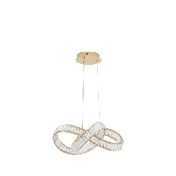 Luces Exclusivas SINALOA LE42922 LAMPA WISZĄCA LED złoty