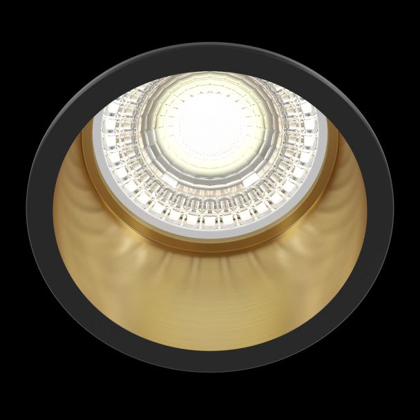 MAYTONI DL049-01GB Downlight Reif Downlight Black with Gold