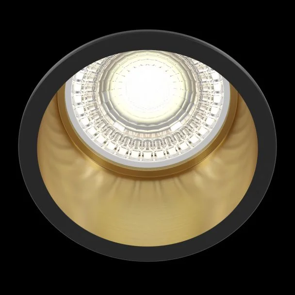 MAYTONI DL049-01GB Downlight Reif Downlight Black with Gold
