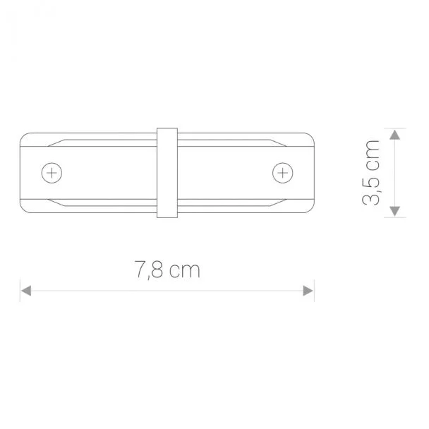 WYPRZEDAŻ NOWODVORSKI PROFILE STRAIGHT CONNECTOR 9453 system konfigurowalny system profile akcesoria 1-fazowy