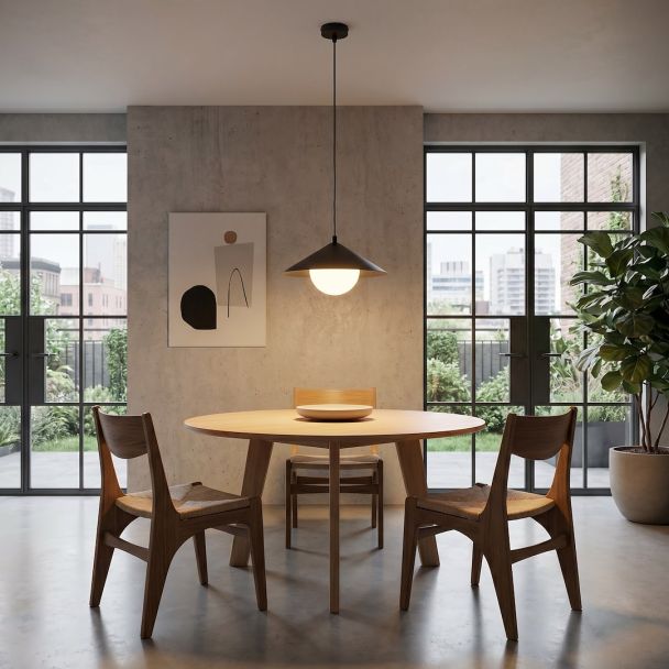 EMIBIG 1722/1S MONO 1S BL OPAL Lampa wisząca