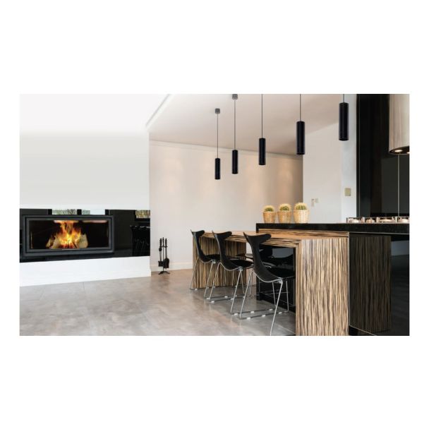 AZZARDO AZ4069 GALILEO 1 PENDANT BK DECORATIVE PENDANT BLACK