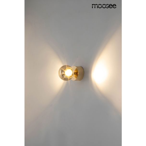 MOOSEE MSE1501100310 lampa ścienna EOS złoty