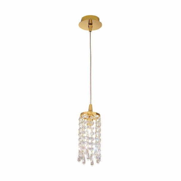 KOLARZ 262.31.3 CHARLESTON lampa wisząca złoto 24K