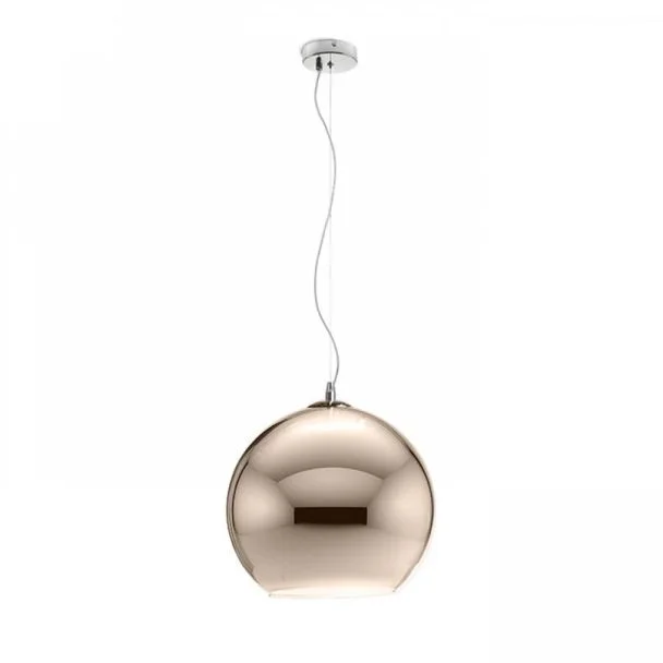RENDL R10517 BEAU MONDE 25 wisząca szkło miedziane 230V E27 25W