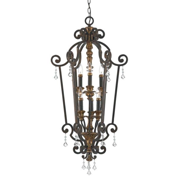 ELSTEAD MARQUETTE QZ/MARQUETTE6/B 6Lt Chandelier