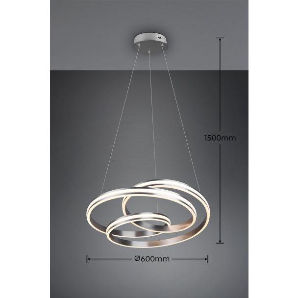 TRIO 326210107 YARA LAMPY WISZĄCE NOWOCZESNE