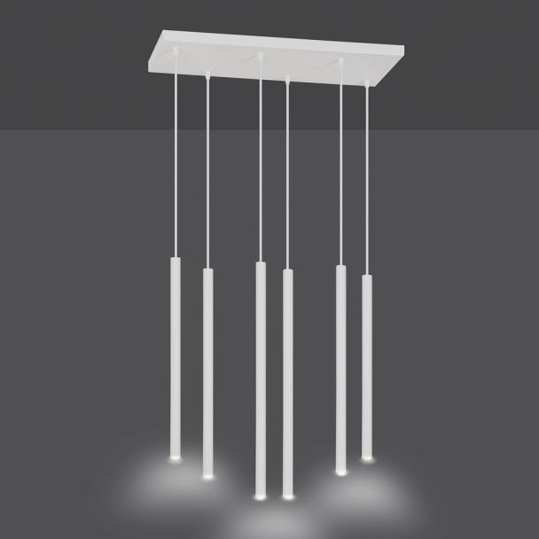 EMIBIG 553/6 LAMPA WISZĄCA SELTER 6 WHITE