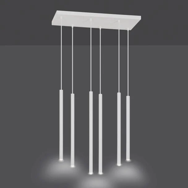 EMIBIG 553/6 LAMPA WISZĄCA SELTER 6 WHITE