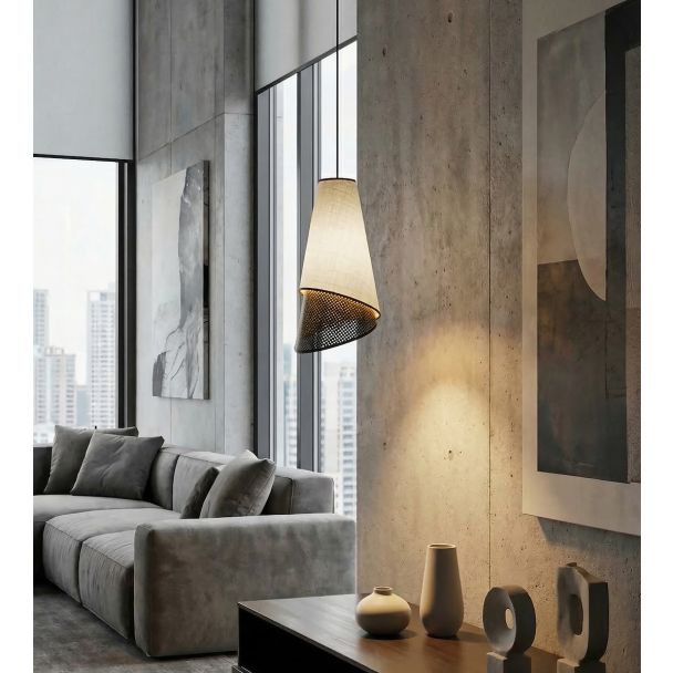 EMIBIG 1619/1 MODA 1 BL GRAY LAMPA WISZĄCA