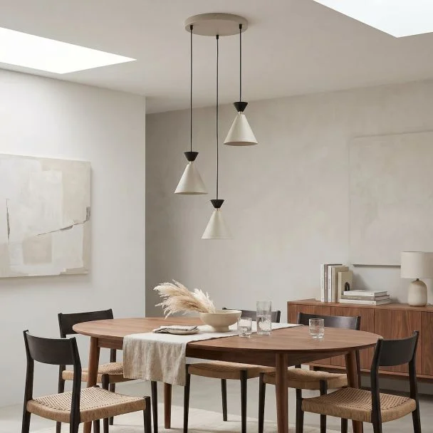 EMIBIG 1741/3PREM KLEVER 3PREM MOKKA BLACK Lampa wisząca
