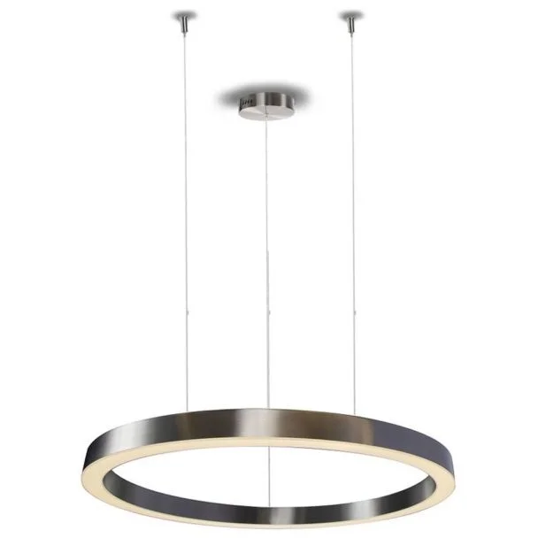 Step into design ST-8848-120 nickel Lampa wisząca CIRCLE 120 LED nikiel szczotkowany 120 cm