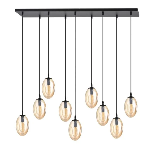 EMIBIG 1267/9 LAMPA SUFITOWA ASTRAL 9 BL MIODOWY
