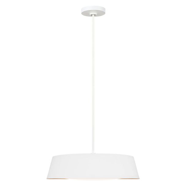 ELSTEAD Asher FE-ASHER-5P-WHT 5 Light Pendant - Matte White