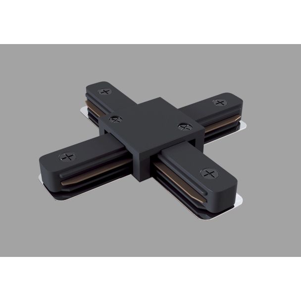 MAYTONI TRA001CX-11B Single phase track system Accessories for tracks Track Lighting Accessory Black łącznik 1-fazowy