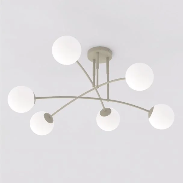 EMIBIG 1685/6 PREGOS 6 MOKKA OPAL LAMPA SUFITOWA